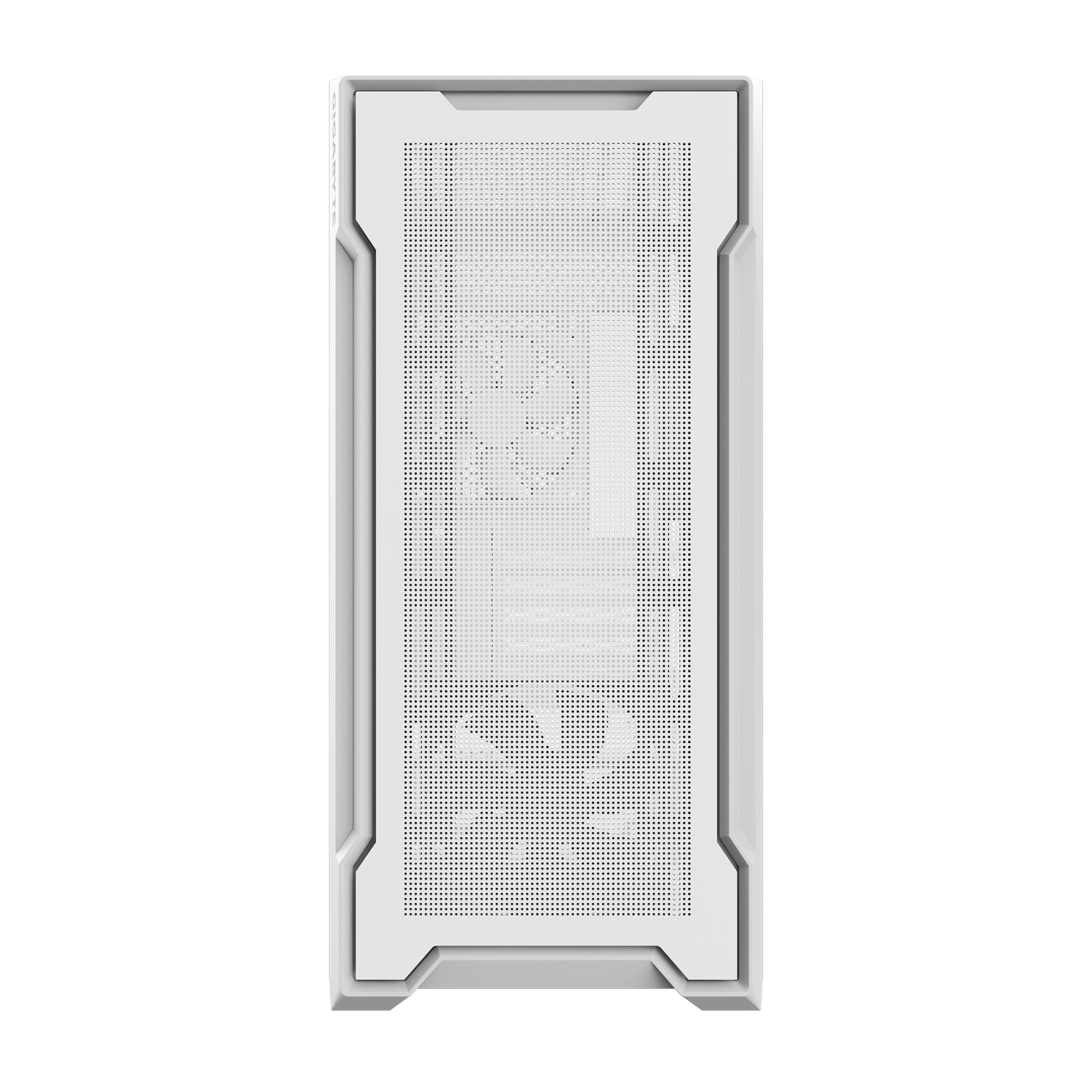 Case GIGABYTE GB-C102GI MidiTower Case product features Transparent panel Not included MicroATX MiniITX Colour White C102GI - Image 3