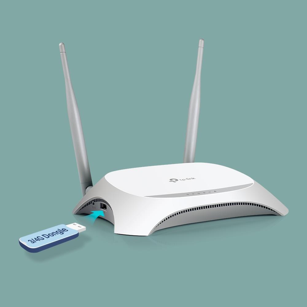 Wireless Router TP-LINK TL-MR3420 Wi-Fi 4 (802.11n) Data speed 300 Mbit/s Ethernet WAN Yes WAN connection type RJ-45 Ethernet LAN Yes 4xLAN ports USB port Yes TL-MR3420 - Image 13