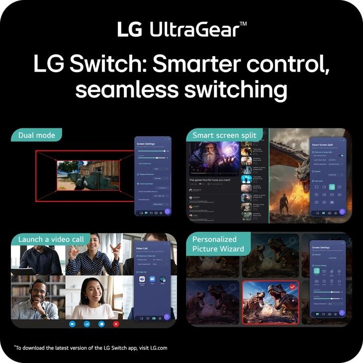 LCD Monitor LG 32 " 2560 x 1440 pixels Quad HD Native aspect ratio 16:9 LED Flat 32G620B-B - Image 9