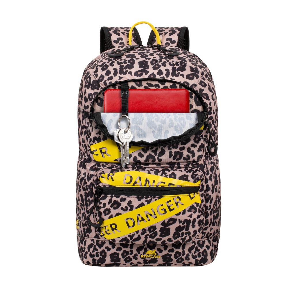 NB BACKPACK URBAN 14L 13.3"/5421 LEOPARD RIVACASE - Image 5