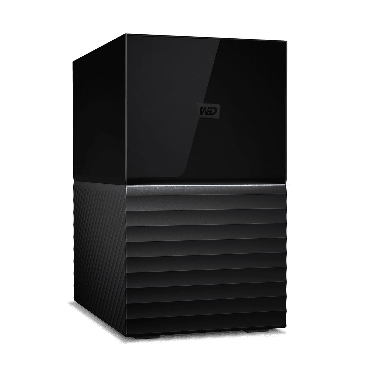 External HDD WESTERN DIGITAL My Book Duo 24TB USB 3.0 USB 3.1 Drives 2 Black WDBFBE0240JBK-EESN - Image 3
