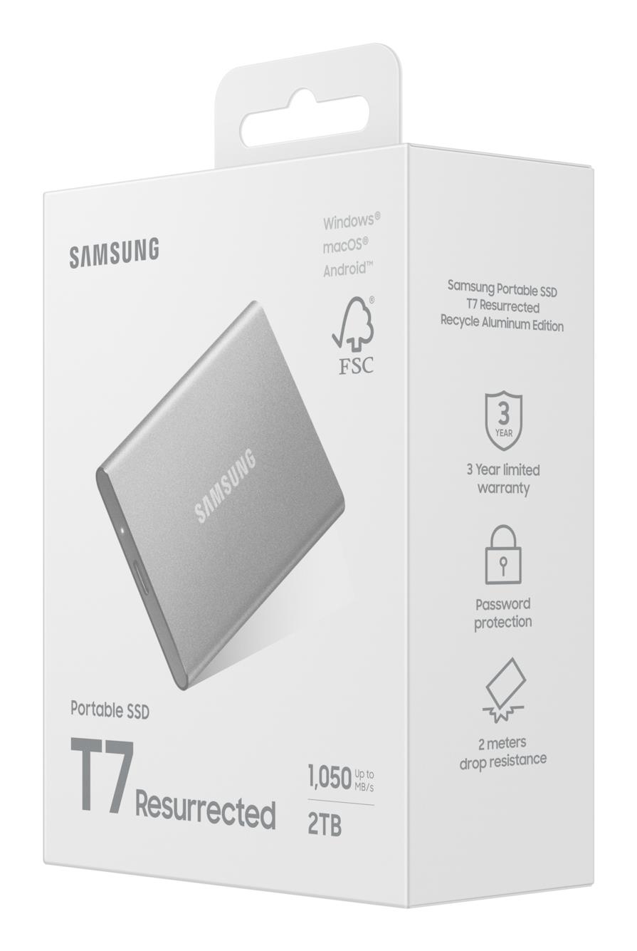 External SSD SAMSUNG Read speed 1050 MB/s Write speed 1000 MB/s 2000 GB MU-PD2T0G/WW - Image 11