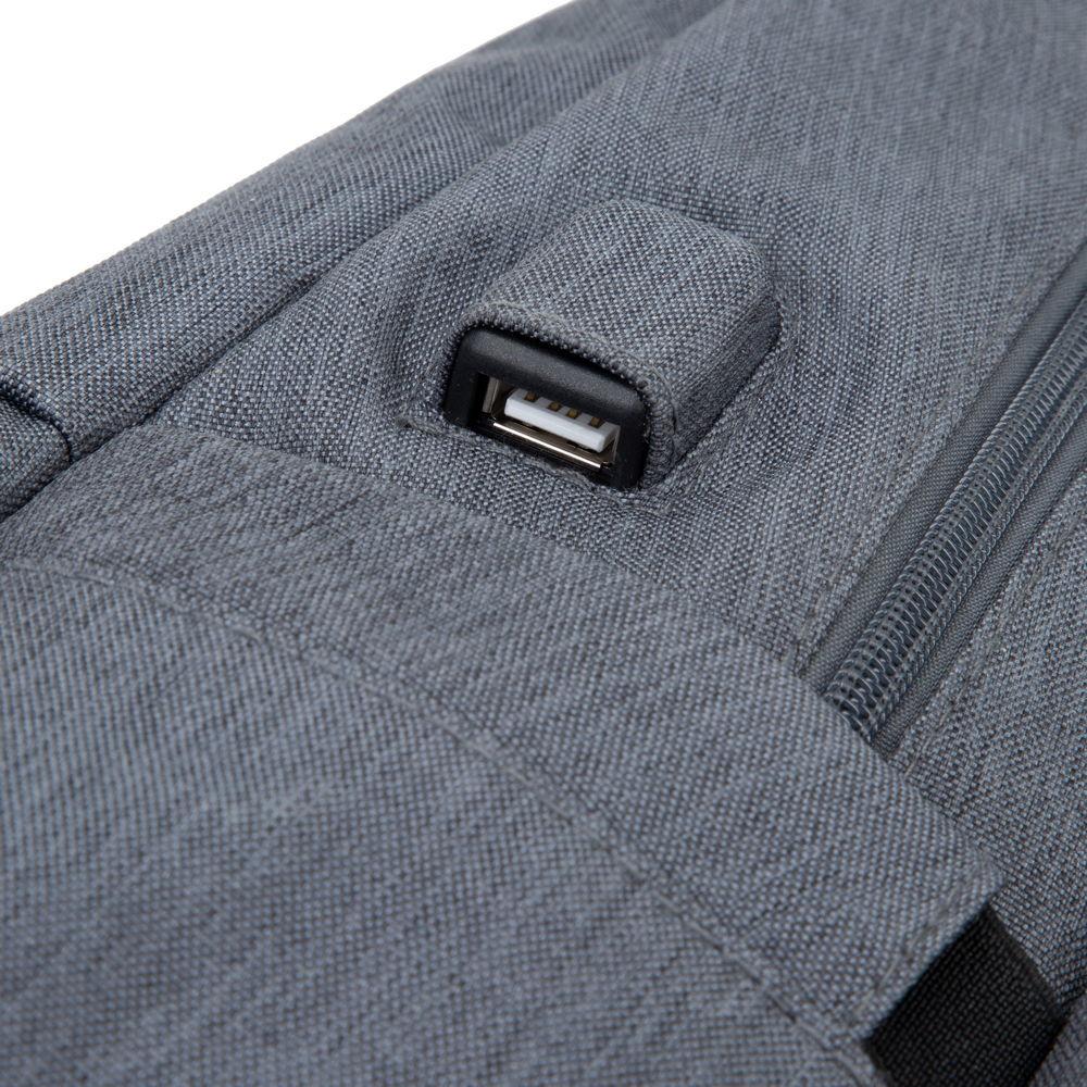 NB BACKPACK ANTI-THEFT 17.3"/7567 DARK GREY RIVACASE - Image 24