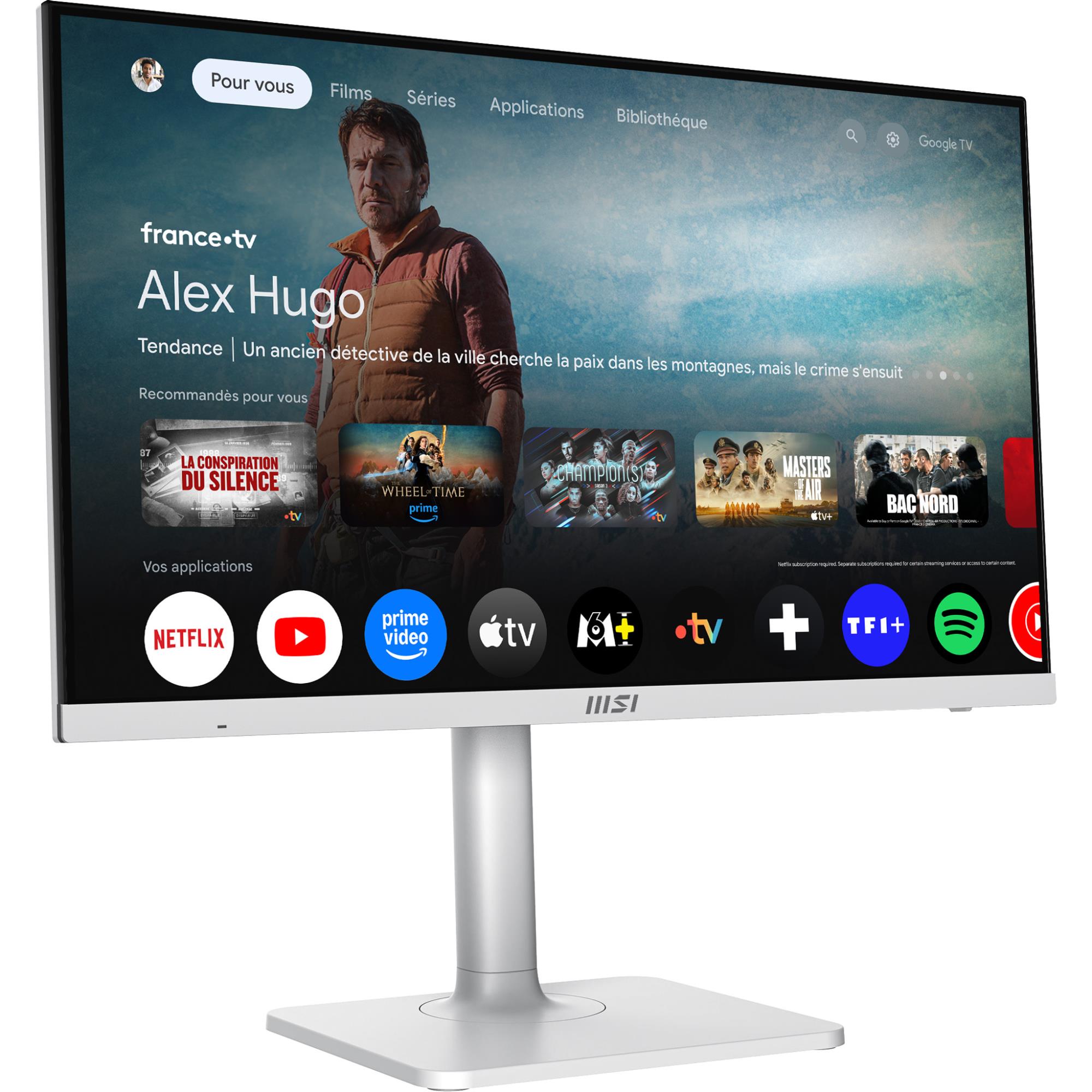 LCD Monitor MSI 27 " 3840 x 2160 pixels 4K Ultra HD Native aspect ratio 16:9 MODERNMD272UPSW - Image 6