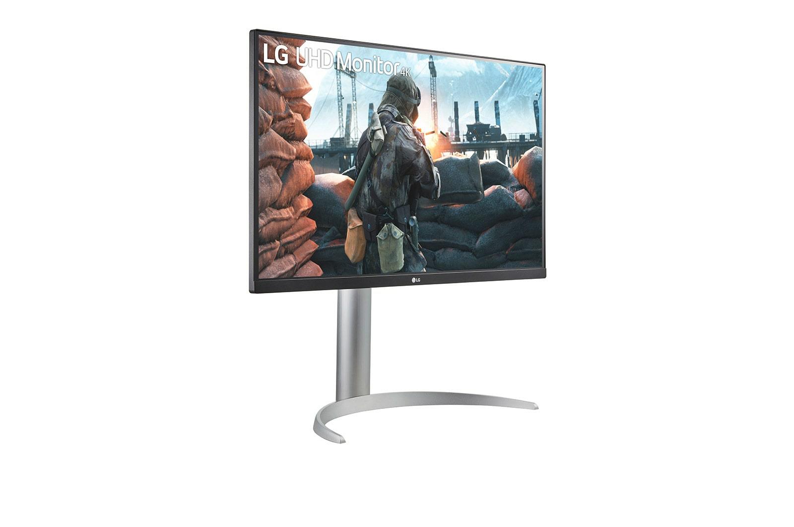 LCD Monitor LG 27UP650K-W 27" 4K Pivot Height adjustable Tilt Panel IPS 3840x2160 16:9 60Hz 5 ms 27UP650K-W - Image 4