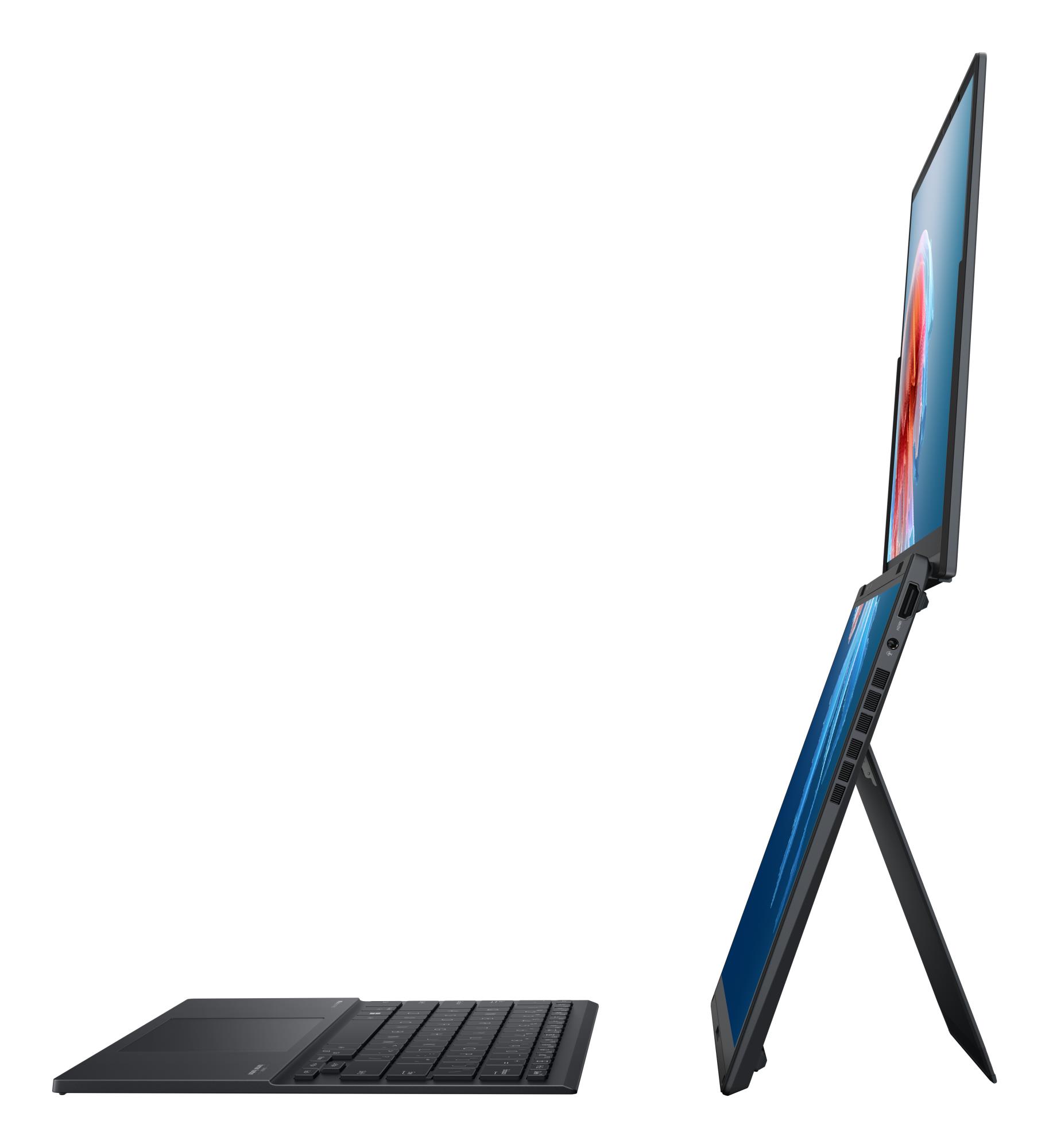Notebook ASUS ZenBook Series DUO UX8406CA-PZ009W CPU Core Ultra U9-285H 2900 MHz 14" Touchscreen 2880x1800 RAM 32GB LPDDR5x SSD 2TB Intel Arc Graphics Integrated ENG Windows 11 Home Grey 1.65 kg 90NB14X1-M00820 - Image 5