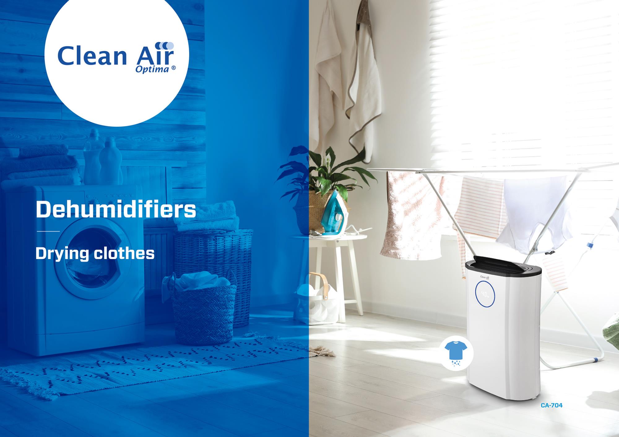 DEHUMIDIFIER & AIR PURIFIER/CA-704 CLEAN AIR OPTIMA - Image 9