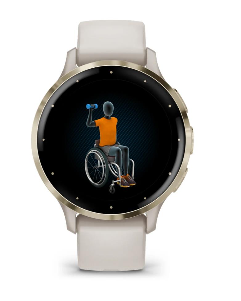 SMARTWATCH VENU 3S/IVORY/GOLD 010-02785-04 GARMIN - Image 6