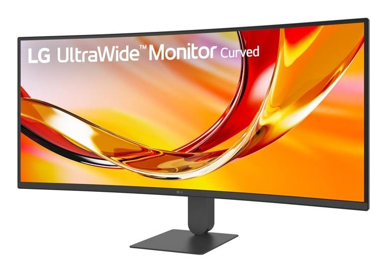 LCD Monitor LG 34 " 3440 x 1440 pixels Wide Quad HD Native aspect ratio 21:9 LED Curved 34U620B-B - Image 2