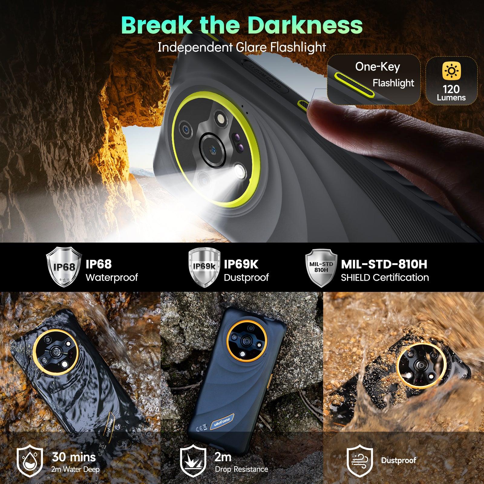 MOBILE PHONE ARMOR X31/6/128GB BLACK ULEFONE - Image 4