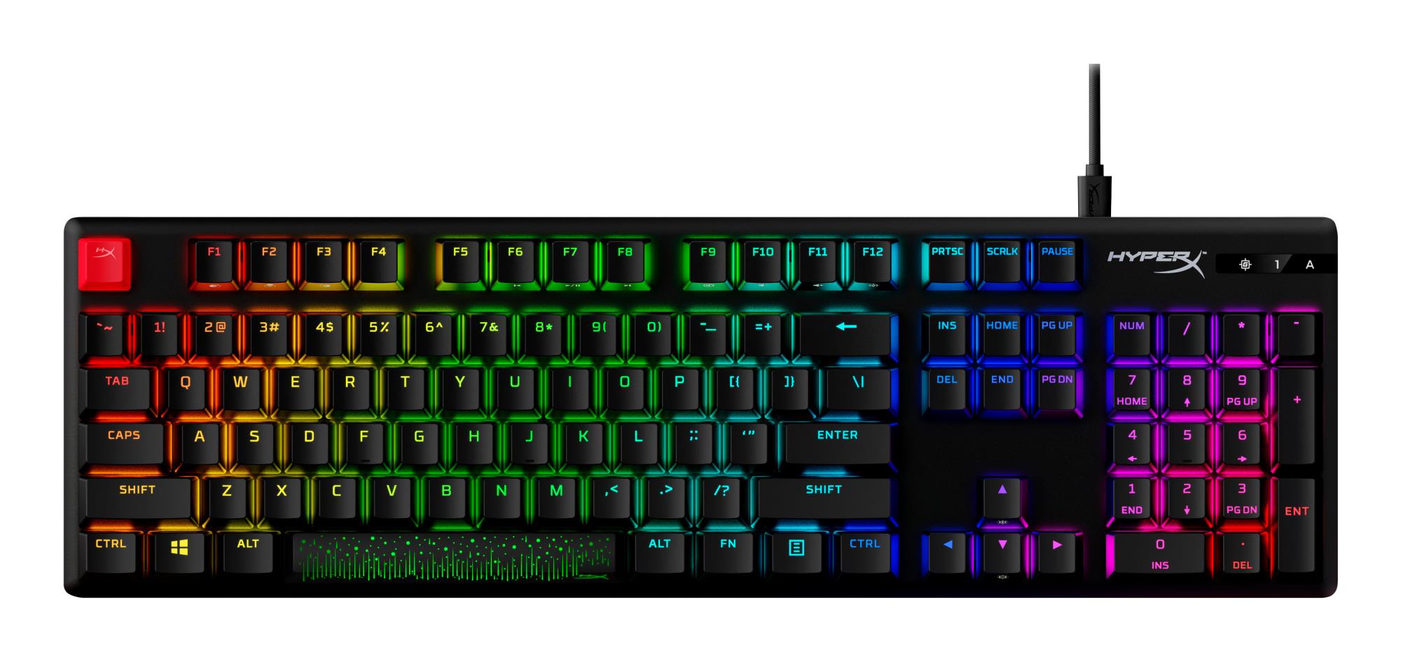 KEYBOARD ALLOY ORIGINS PBT HX/AQUA 639N5AA#ABA HYPERX