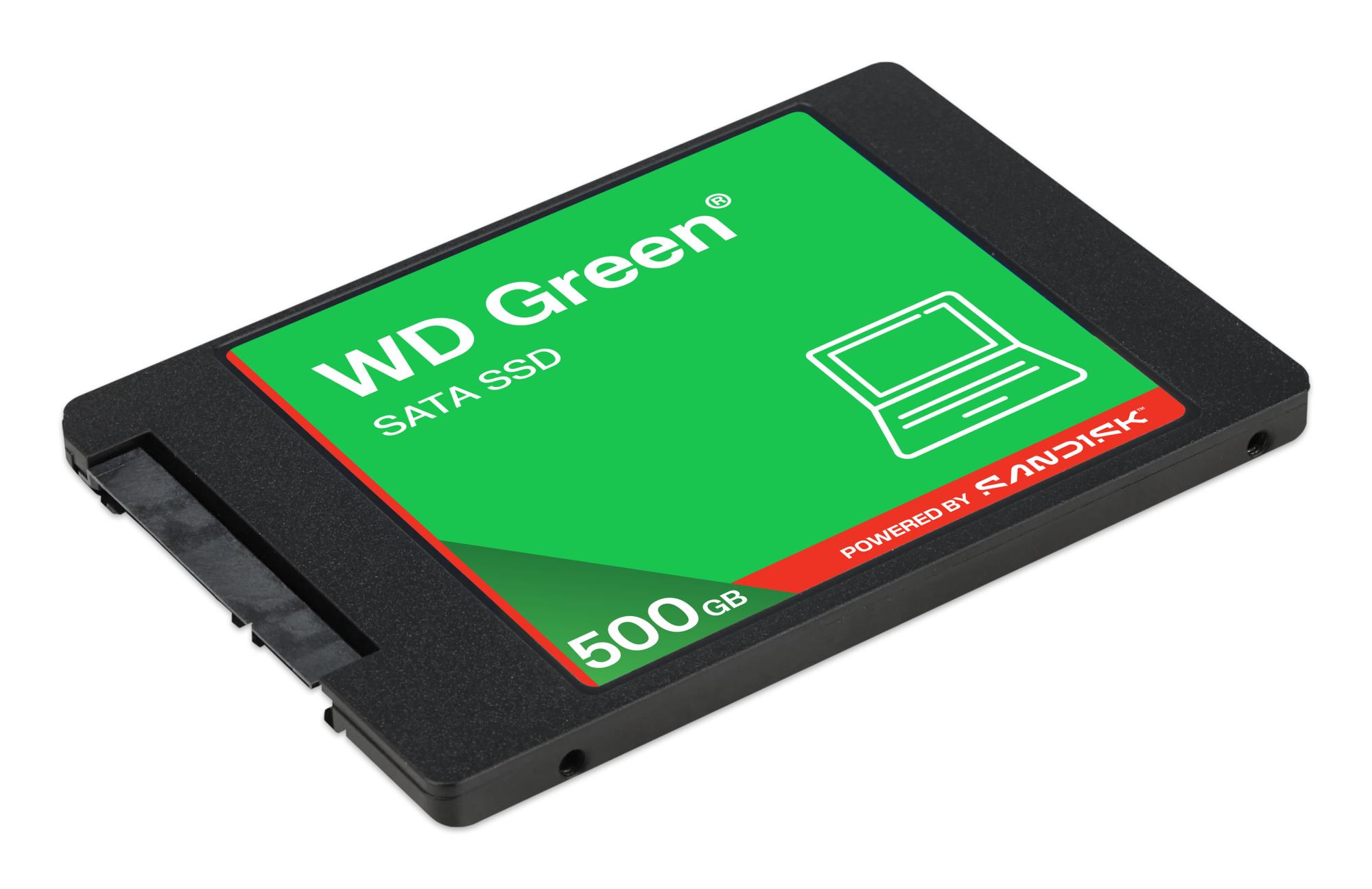 SSD SANDISK Green POWERED BY SANDISK 500 GB Serial ATA III Read speed 545 MB/s 2.5" WDS500G5G0A - Image 4