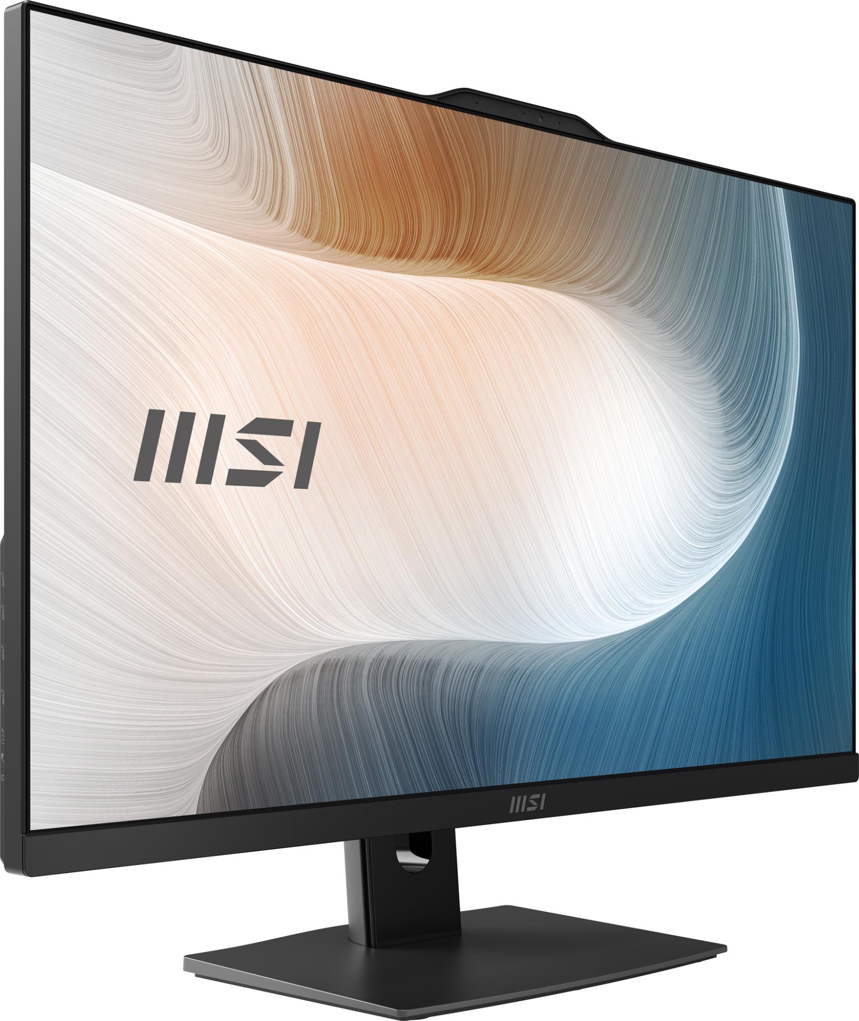 Monoblock PC MSI CPU Intel Intel Core 5 Intel Core 5 120U RAM 16 GB DDR5-SDRAM Screen 27 " 1920 x 1080 pixels Storage 512 GB SSDs 512 GB Not available On-board graphics Yes Intel® Graphics Black OS Windows 11 Pro MODERNAM272P1M-855EU - Image 6
