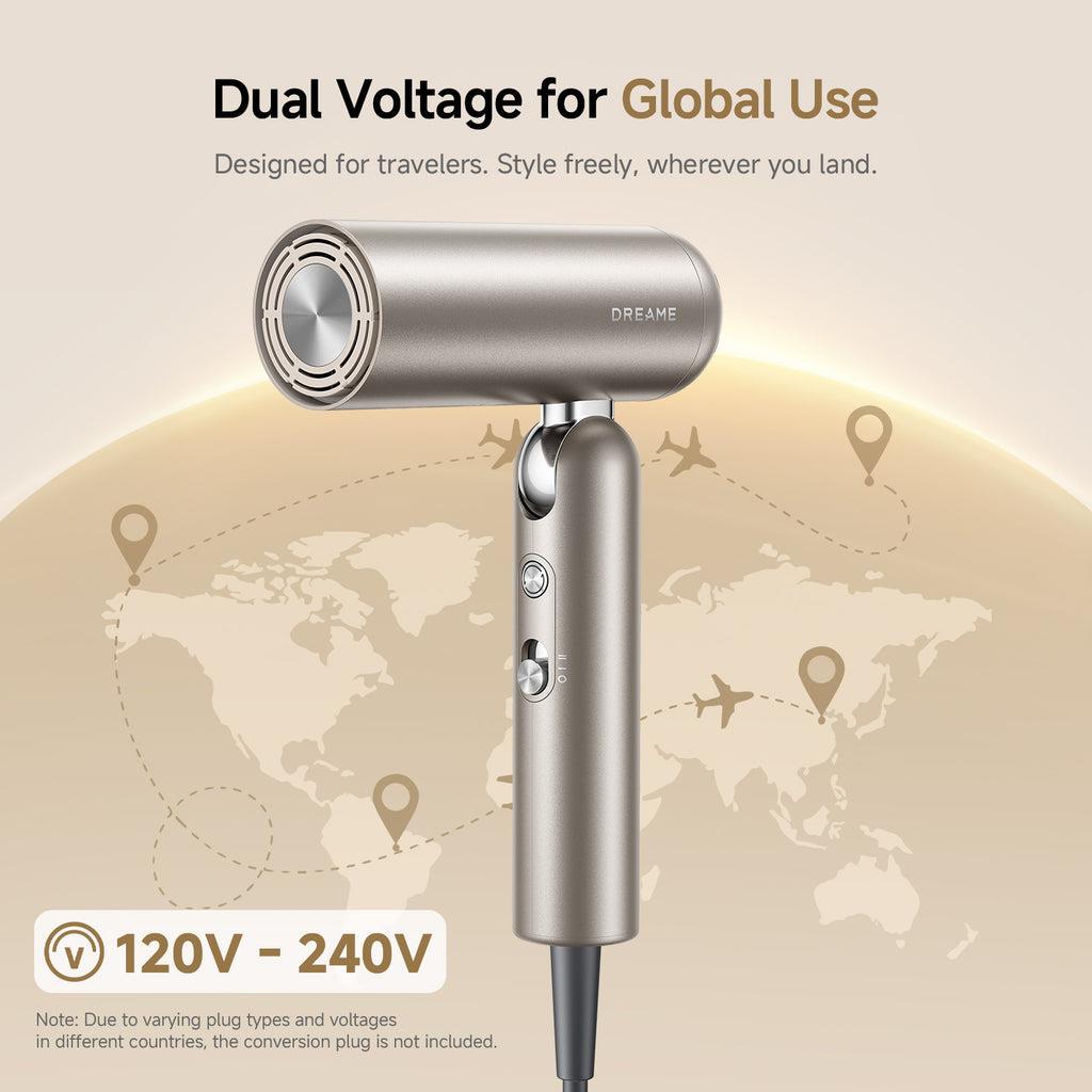 HAIR DRYER POCKET PRO/AHD51 PRO-TITANIUM GOLD DREAME - Image 5