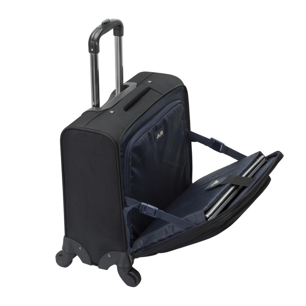 NB CASE TROLLEY TEGEL 15.6"/8481 BLACK RIVACASE - Image 8
