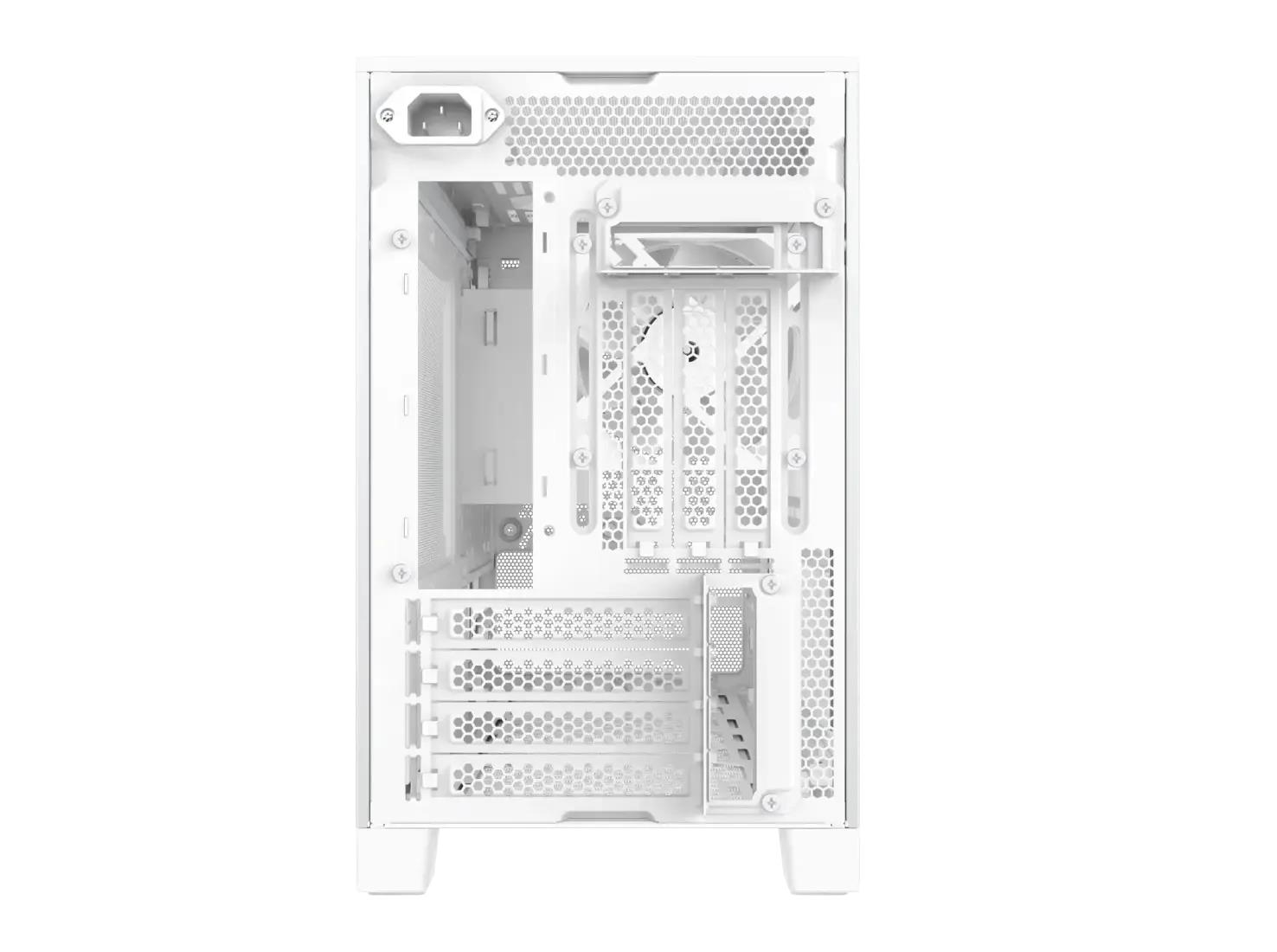 Case MONTECH micro ATX/Mini-ITX White Mini Tower PC Ten TEN(W) - Image 5