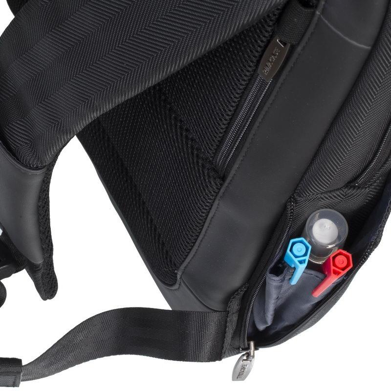 NB BACKPACK NARITA 14"/8125 BLACK RIVACASE - Image 11