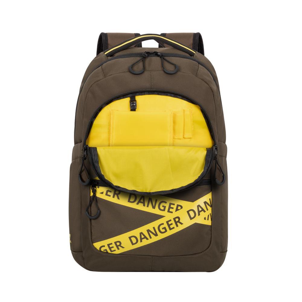 NB BACKPACK URBAN 20L 15.6"/5431 KHAKI RIVACASE - Image 3