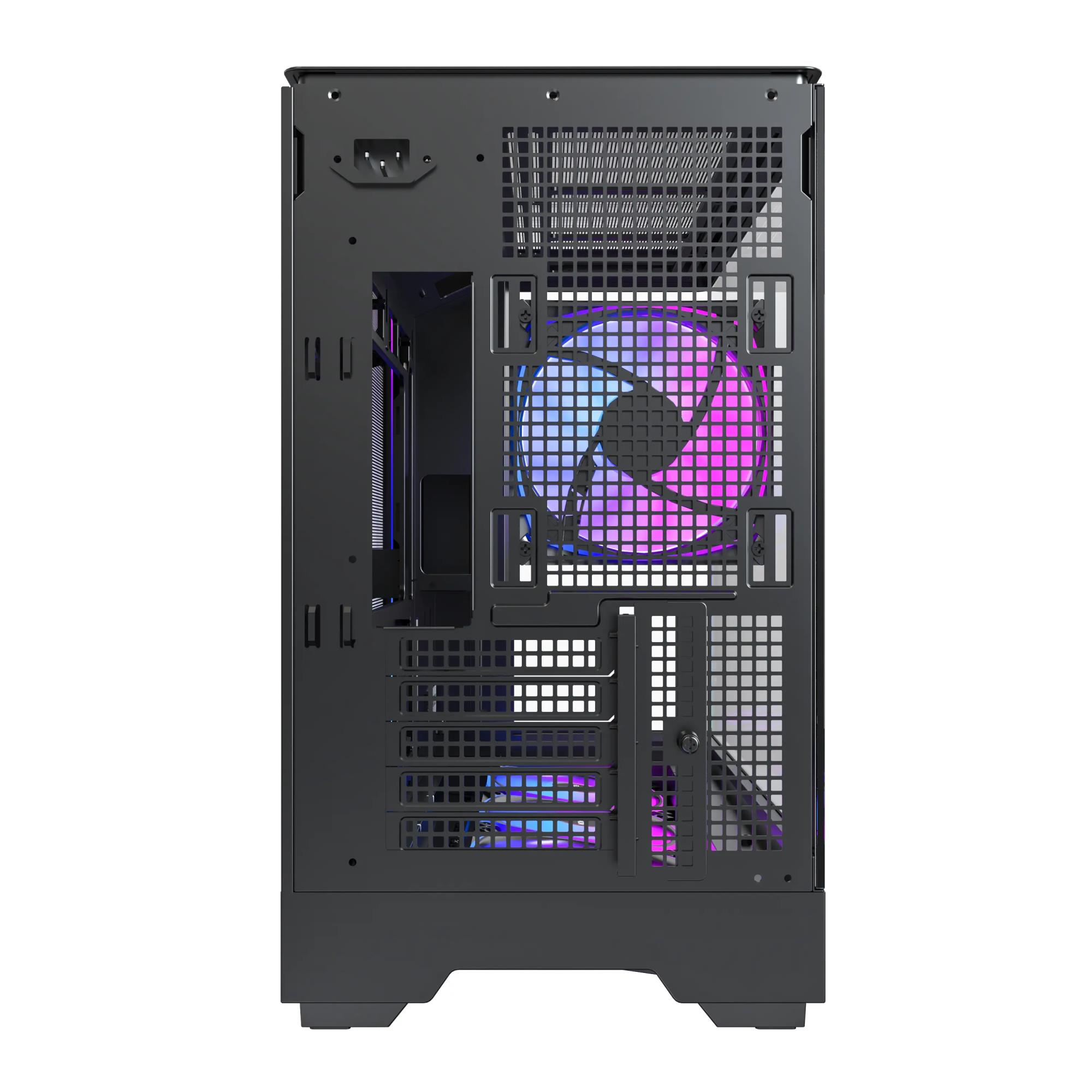 Case MONTECH micro ATX/Mini-ITX Black Midi Tower PC KING 15 PRO KING15PRO(B) - Image 5