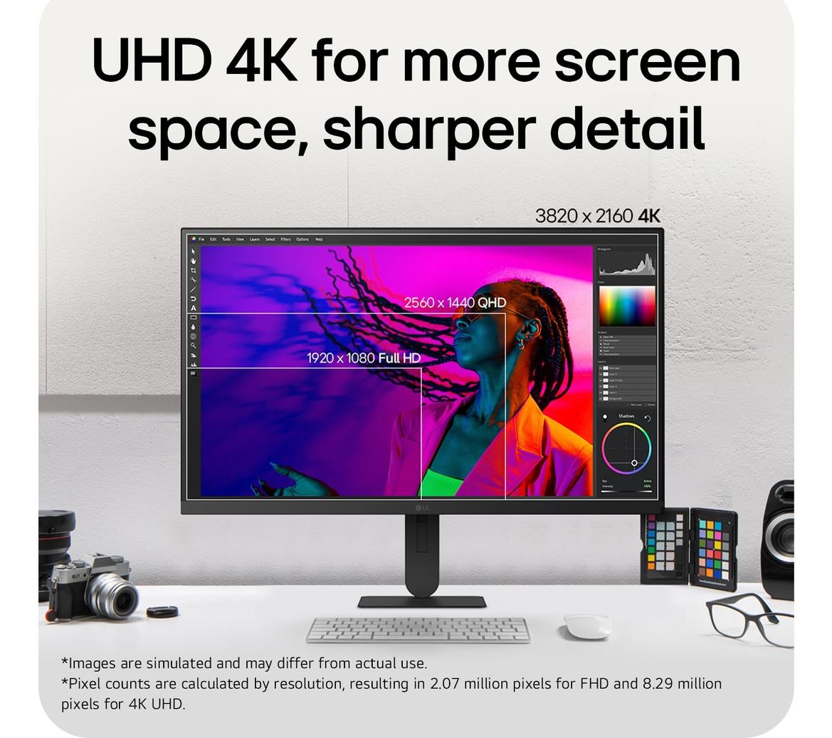 LCD Monitor LG 27 " 3840 x 2160 pixels 4K Ultra HD Native aspect ratio 16:9 LCD Flat 27U710B-B - Image 5