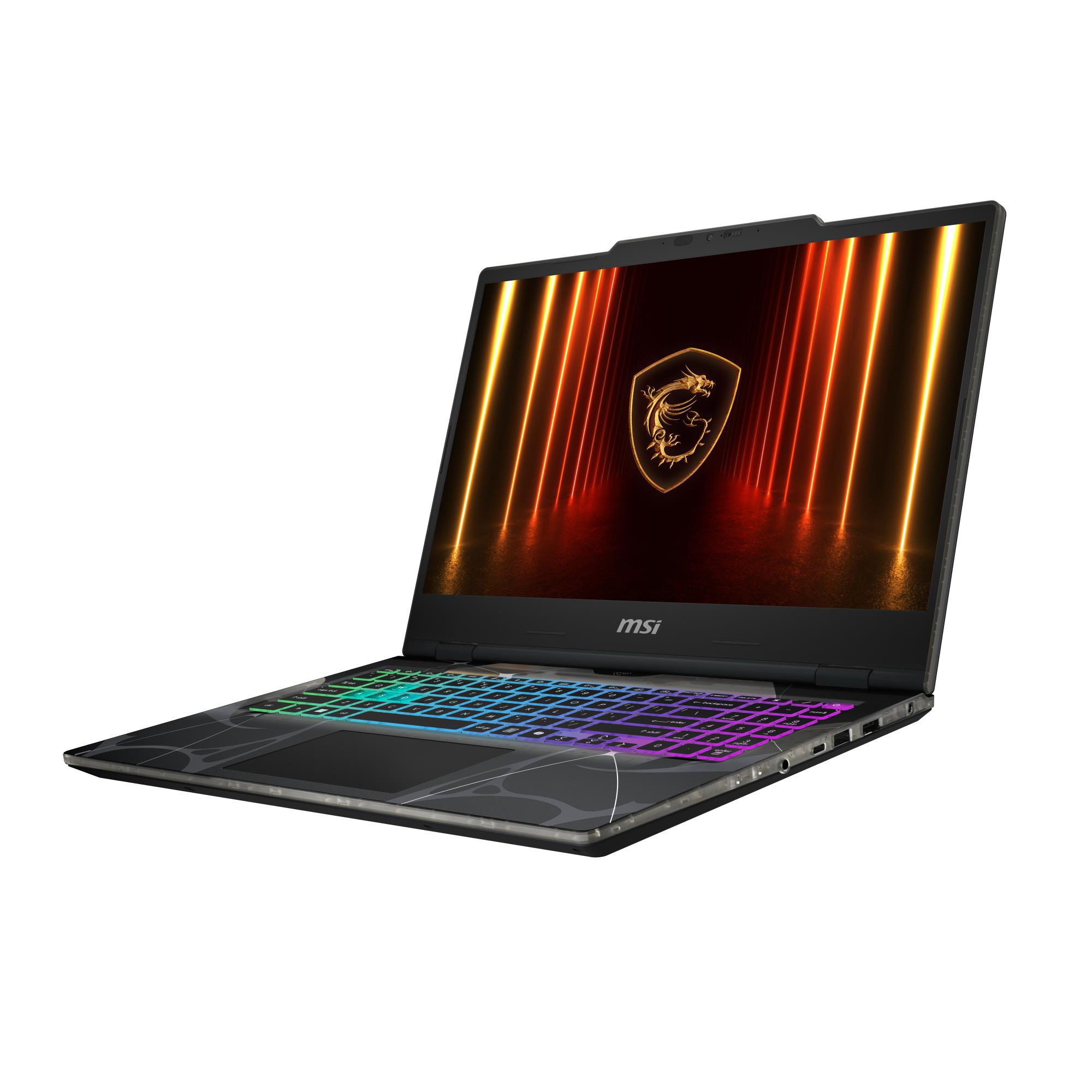 Notebook MSI Cyborg A15 AI B2HWFKG CPU AMD RyzenT 7 260 3.8 GHz 15.6 " 1920 x 1080 pixels RAM 16 GB DDR5-SDRAM SSD 512 GB Discrete graphics NVIDIA GeForce RTX 5060 8 GB On-board graphics Yes Numeric keypad Yes OS installed Windows 11 Home Colour Black Weight 2.1 kg 5600 MHz CYBORGA15AIB2HWFKG-215NL - Image 2