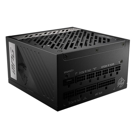 Power Supply MSI 1000 Watts Efficiency 80 PLUS GOLD PFC Active MPGA1000GPCIE5