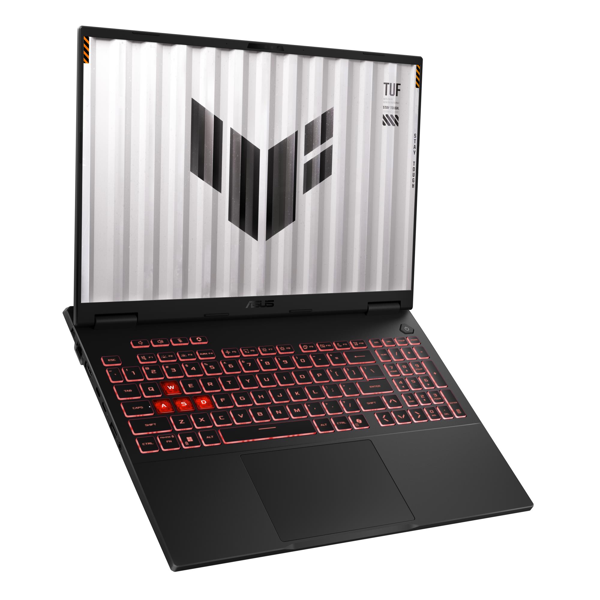 Notebook ASUS FA608UH-RV115W TUF CPU AMD RyzenT 7 260 3.8 GHz 16 " 1920 x 1200 pixels RAM 16 GB DDR5-SDRAM SSD 512 GB Discrete graphics NVIDIA® GeForce RTXT 5050 8 GB On-board graphics Yes Numeric keypad Yes OS installed Windows 11 Home Colour Grey Weight 2.2 kg 5600 MHz 90NR0KS1-M008S0 - Image 5