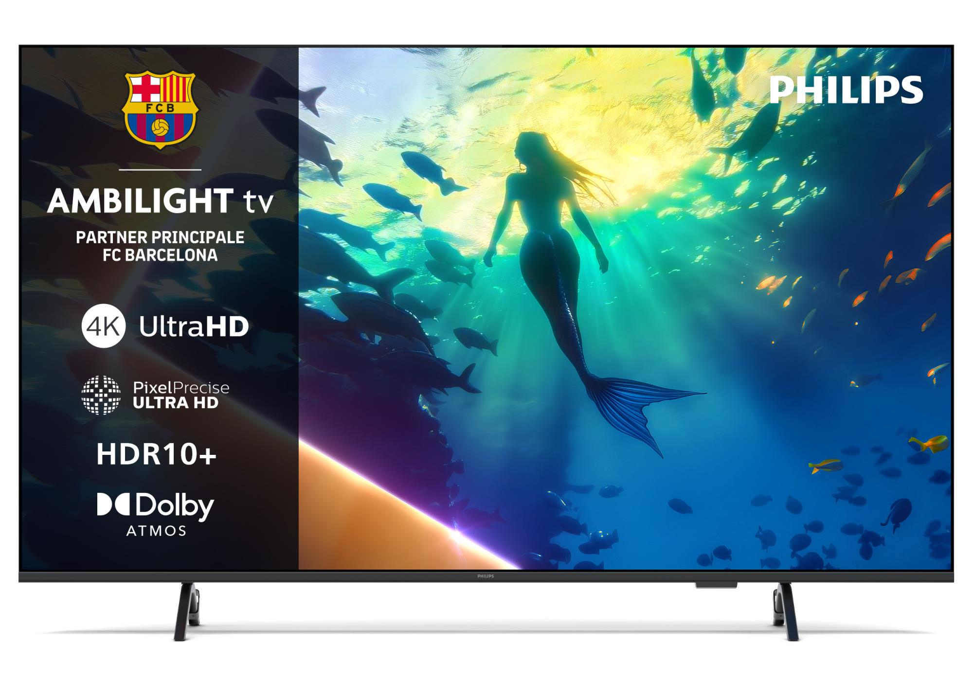 TV Set PHILIPS 43 " 4K Ultra HD 3840 x 2160 pixels Flat 16:9 LED 43PUS8010/12