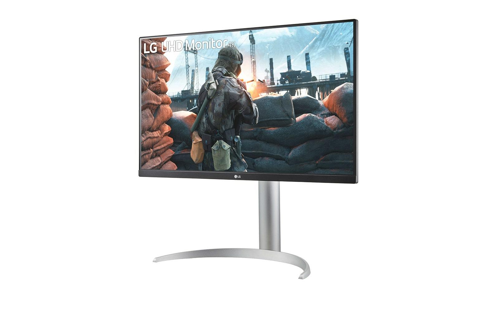 LCD Monitor LG 27UP650K-W 27" 4K Pivot Height adjustable Tilt Panel IPS 3840x2160 16:9 60Hz 5 ms 27UP650K-W - Image 2