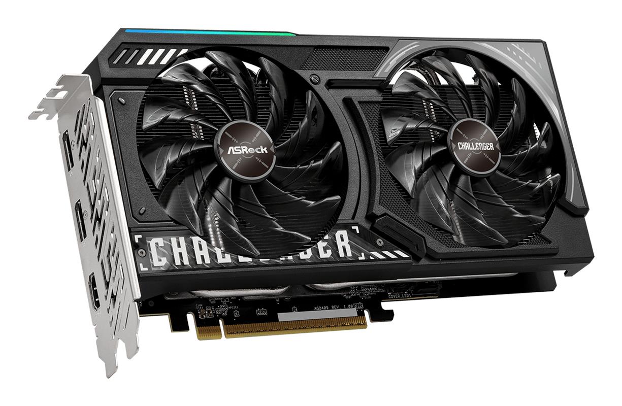 Graphics Card ASROCK AMD Radeon RX 9060 XT 16 GB GDDR6 128 bit PCIE 5.0 16x Dual Slot Fansink RX9060XTCL16GO - Image 4