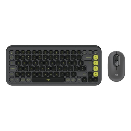 KEYBOARD +MOUSE COMBO POP ICON/GR/GREEN 920-013140 LOGITECH