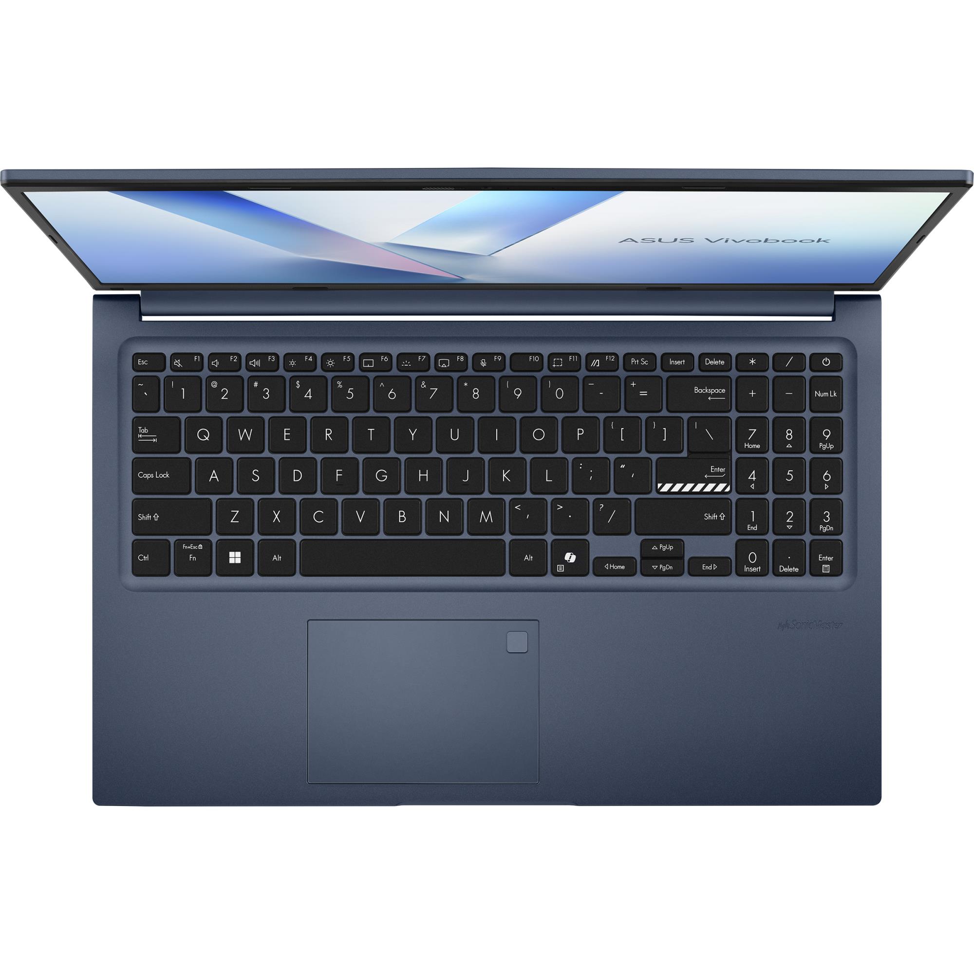 Notebook ASUS VivoBook Series M1502NAQ-BQ034W CPU AMD RyzenT 5 150 3.3 GHz 15.6 " 1920 x 1080 pixels RAM 16 GB DDR5-SDRAM SSD 512 GB Discrete graphics Not available On-board graphics Yes Numeric keypad Yes OS installed Windows 11 Home Colour Blue Weight 1.7 kg 90NB1841-M001M0 - Image 4