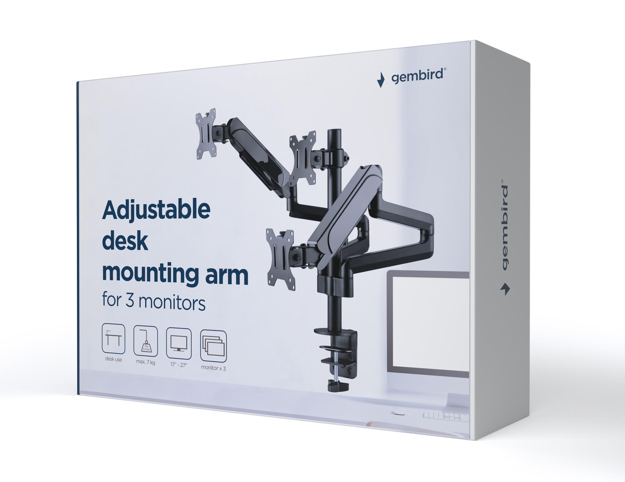 DISPLAY ACC MOUNTING ARM/17-27" MA-DA3-01 GEMBIRD - Image 19