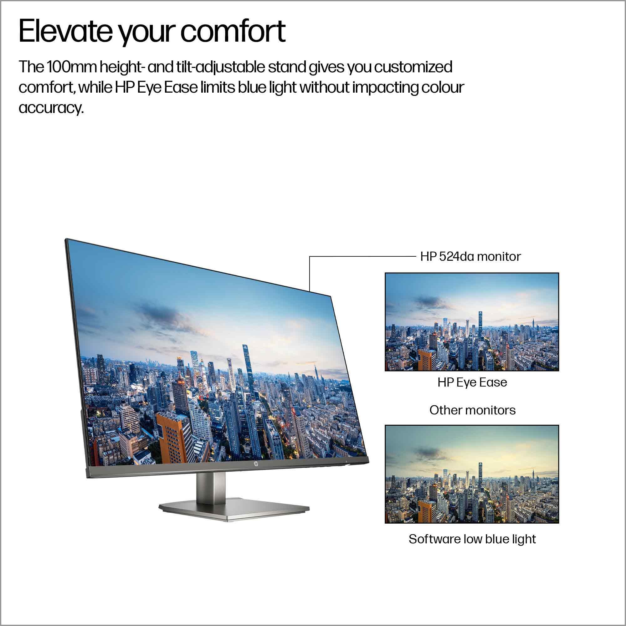 LCD Monitor HP 23.8 " 1920 x 1080 pixels Full HD Native aspect ratio 16:9 LCD Flat B11W5AT - Image 8