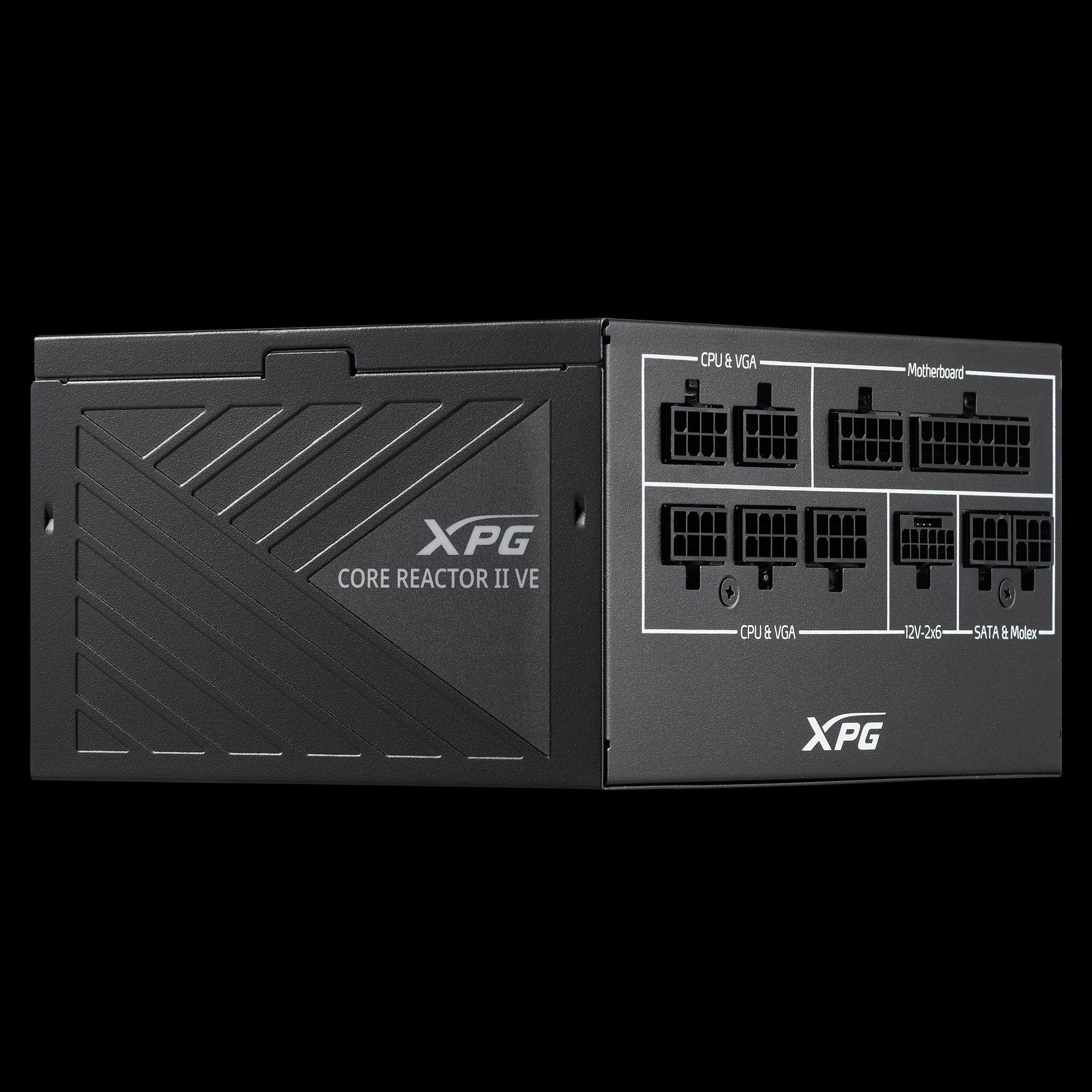 Power Supply ADATA XPG CORE REACTOR II VE 850 Watts Efficiency 80 PLUS GOLD COREREACTORIIVE850G-BKCEU - Image 2
