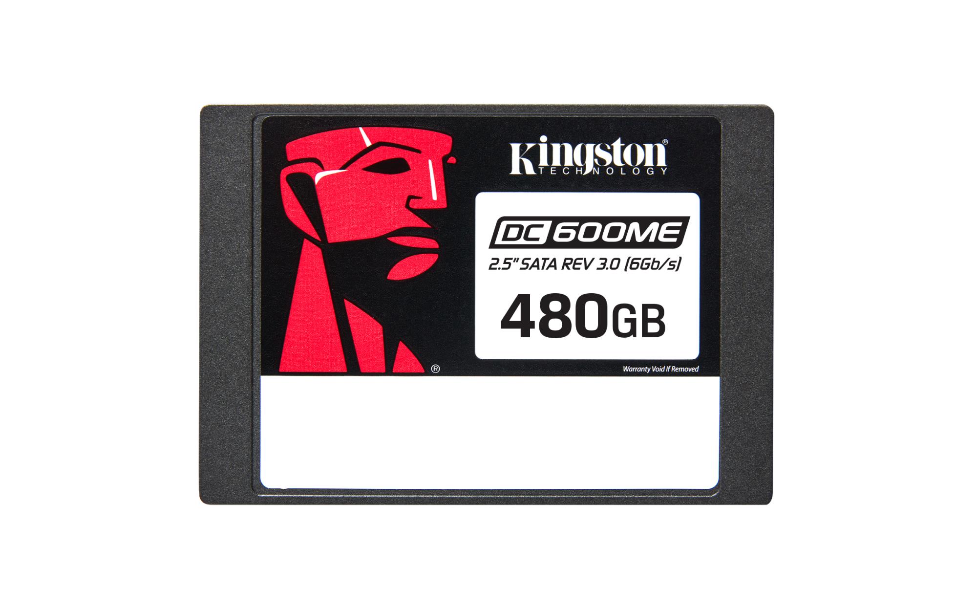 SSD KINGSTON 480 GB Serial ATA III 2.5" Write speed 470 MB/s Read speed 560 MB/s 876xTBW rating MTBF 2000000 h SEDC600ME/480G