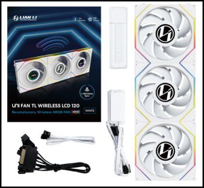 CASE FAN 120MM WRL 3PCS/G99.12TLLCD1W3W.00 LIAN LI - Image 2