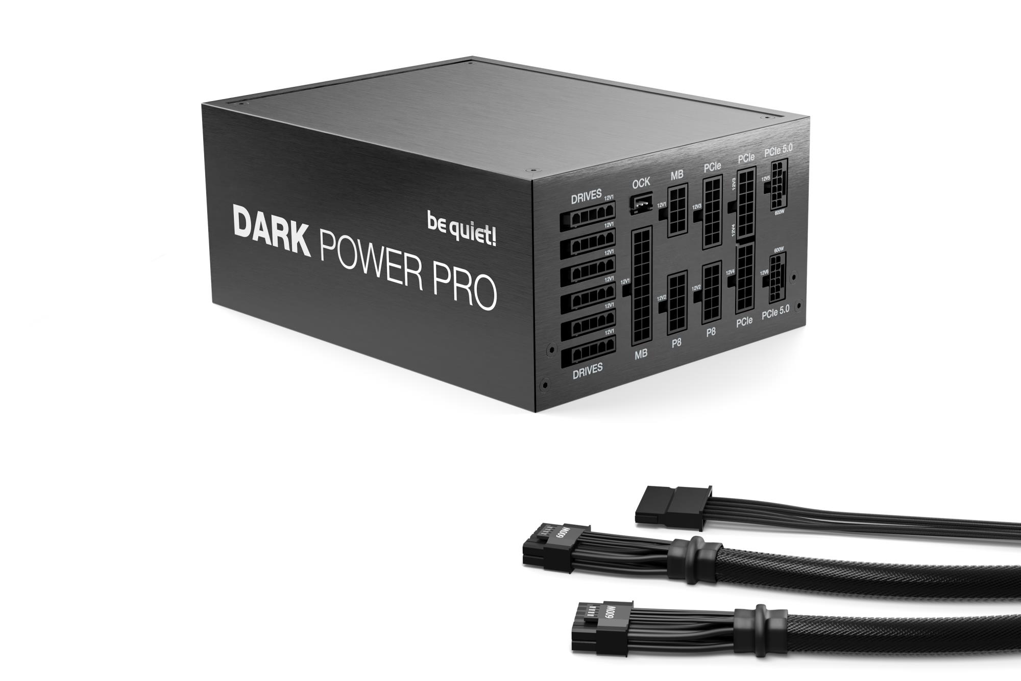 Power Supply BE QUIET 1300 Watts Peak Power 1400 Watts Efficiency 80 PLUS TITANIUM PFC Active MTBF 100000 hours BN331 - Image 2