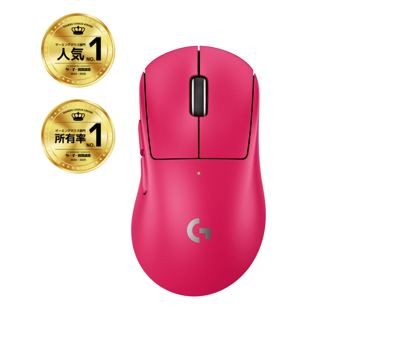 MOUSE USB WRL PRO X SUPERLIGHT/2DEX BLACK 910-007373 LOGITECH - Image 2