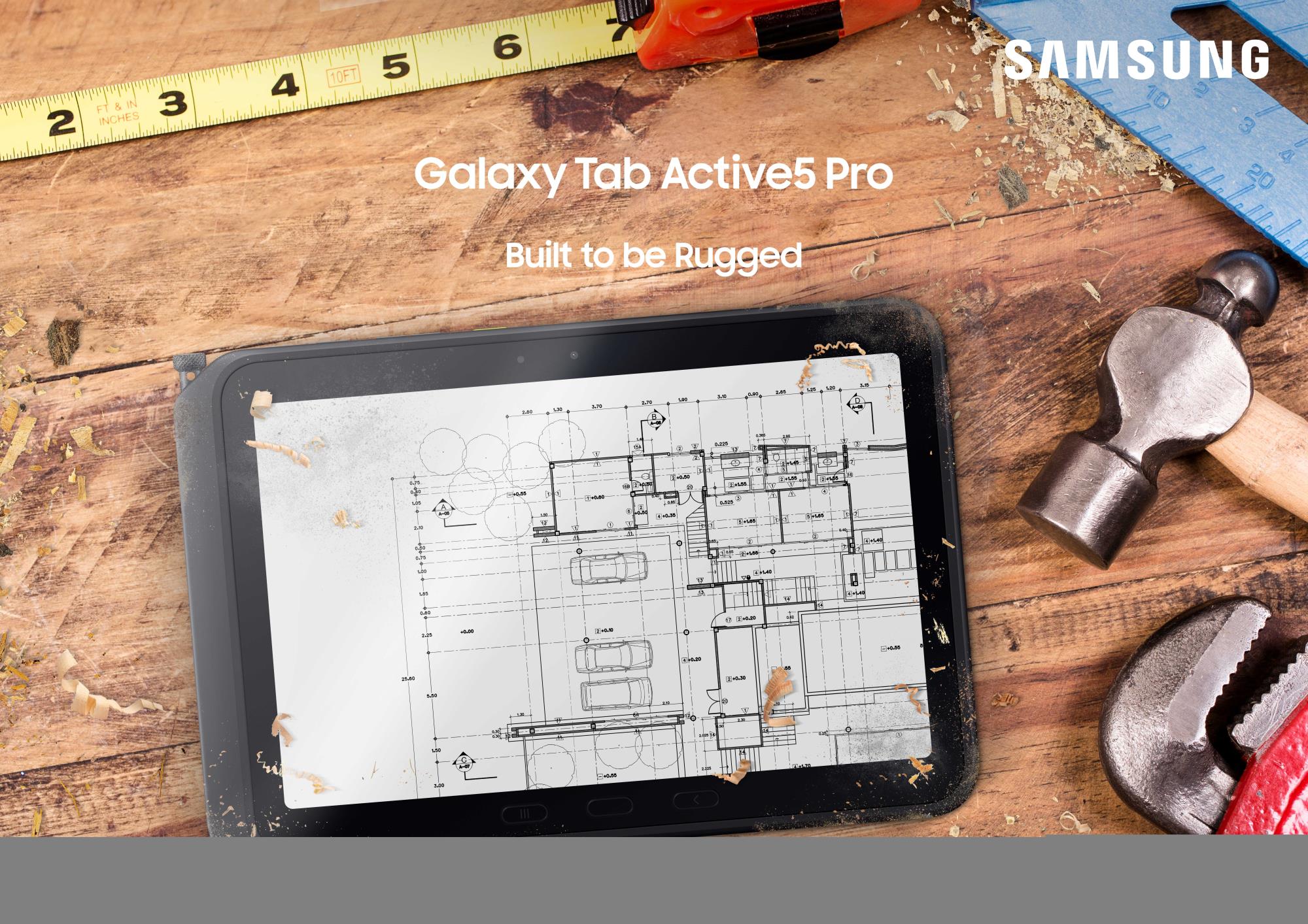 TABLET GALAXY TAB ACTIVE5 PRO/5G 10" 256G GR SM-X356 SAMSUNG - Image 8