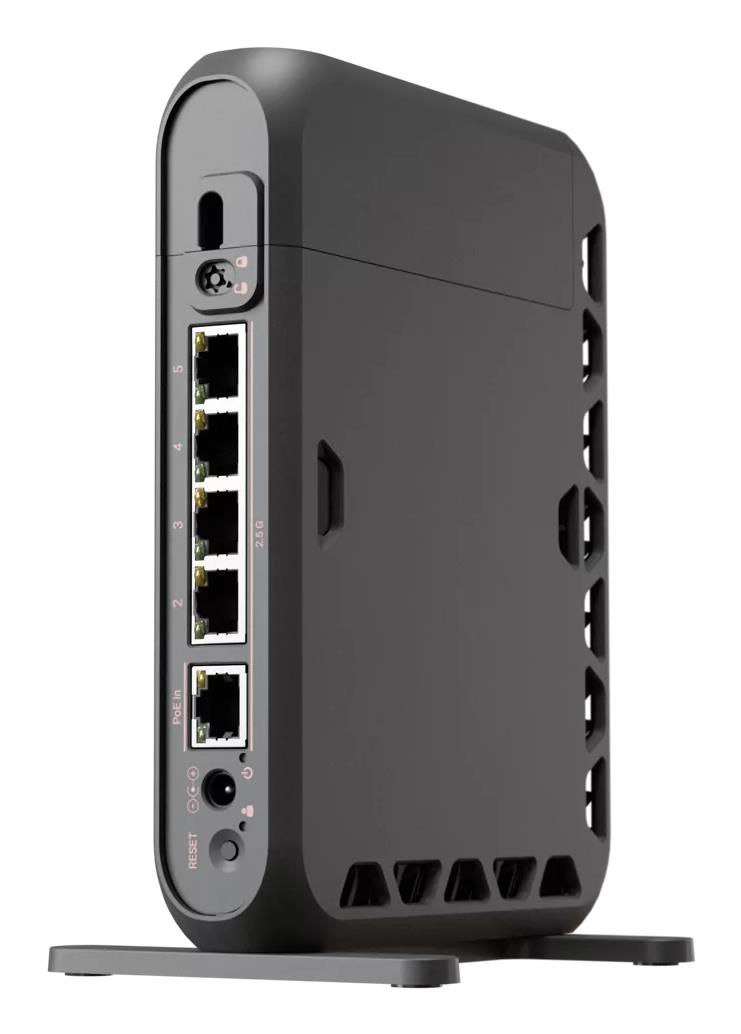 Wireless Router MIKROTIK hAP be³ Media Wi-Fi 7 (802.11be) 5xLAN ports USB port Yes MA53UG+HBEH - Image 2