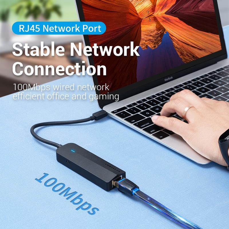 I/O HUB 5-IN-1 USB-C/0.15M TGOBB VENTION - Image 8