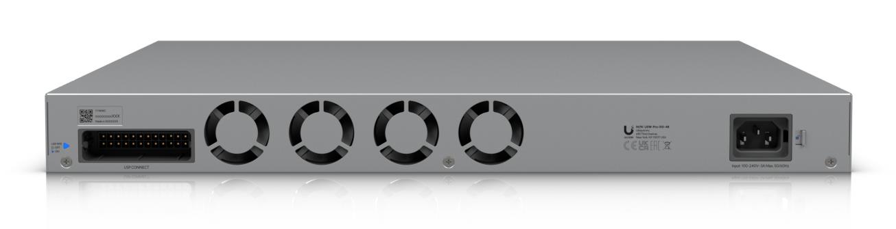 Switch UBIQUITI Switch type Managed Switch layer L2/L3 Rack mounting Yes Stackable Yes Form factor 1U 48xRJ-45 ports RJ-45 Ports Type 10G Ethernet (100/1000/10000) 16x2.5G Ethernet (copper) ports quantity 32x10G Ethernet (copper) ports quantity 4xSFP28 ports quantity 10G support Yes USW-PRO-XG-48 - Image 6
