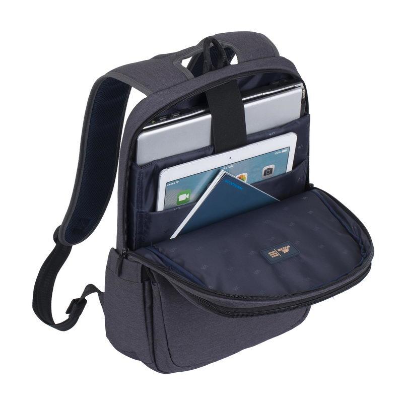 NB BACKPACK SUZUKA 15.6"/7760 BLACK RIVACASE - Image 4