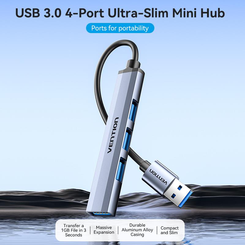 I/O HUB 4-IN-1 USB 3.0 MINI/0.15M CKOHB VENTION - Image 4