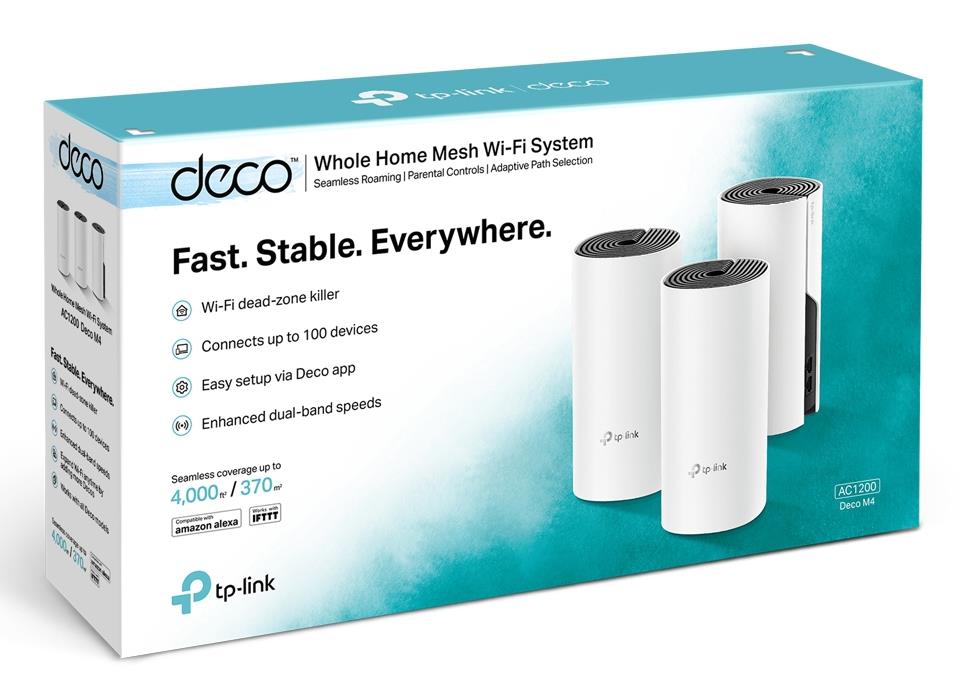 Wireless Router TP-LINK Wireless Router 3-pack 1200 Mbps Mesh DECOM4(3-PACK) - Image 8