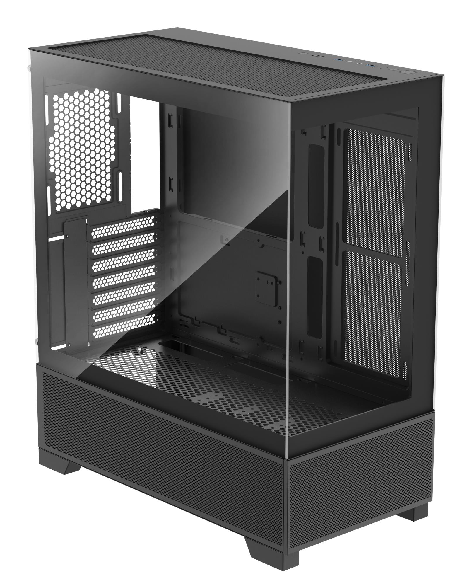 Case XILENCE XG172 MidiTower Case product features Fan control panel/Transparent panel Not included Colour Black XG172 - Image 17