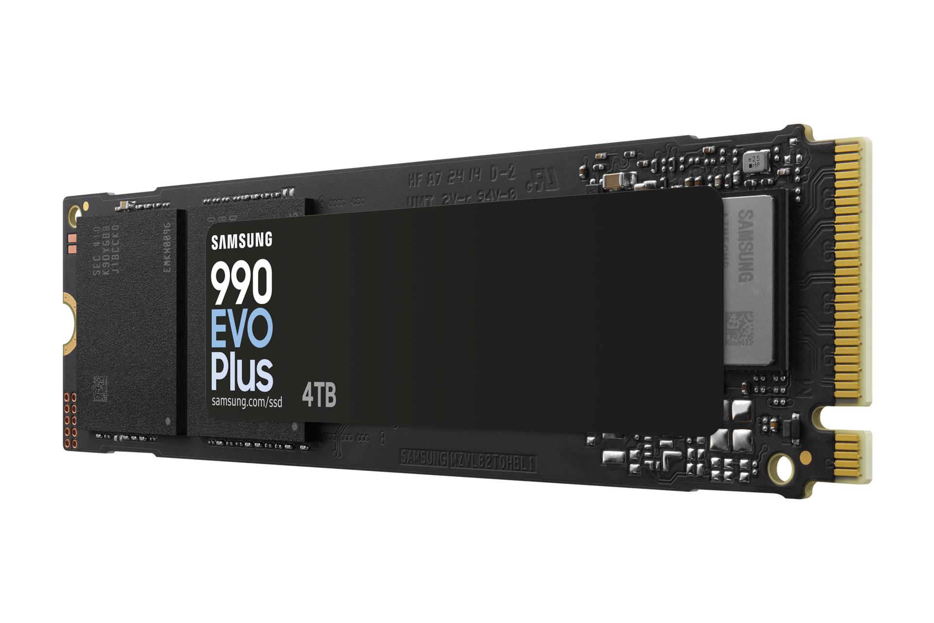 SSD SAMSUNG 990 EVO Plus 4TB M.2 PCIe Gen5 NVMe TLC Write speed 6300 MBytes/sec Read speed 7250 MBytes/sec 2.38mm TBW 2400 TB MZ-V9S4T0BW - Image 3