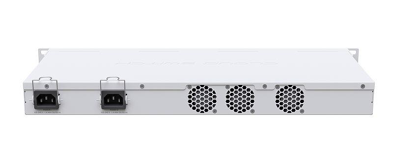 Switch MIKROTIK Rack 1x10Base-T / 100Base-TX 24xSFP+ 2xQSFP+ 1xRJ45 CRS326-24S+2Q+RM - Image 2