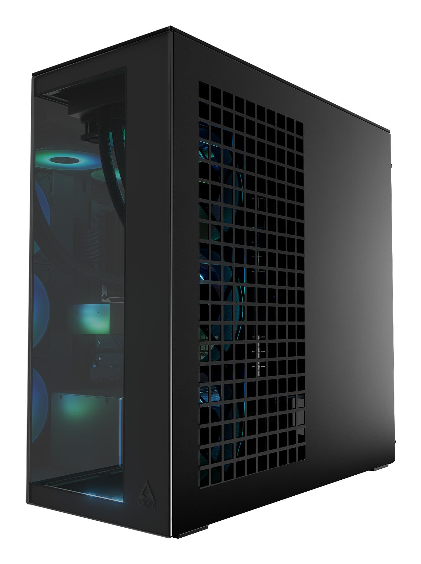 Case ARCTIC EATX Black Midi Tower PC ACPCC00015A - Image 5